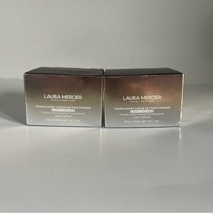 Laura Mercier Translucent Loose Setting Powder in Cosmic Rose  (2 Pack)